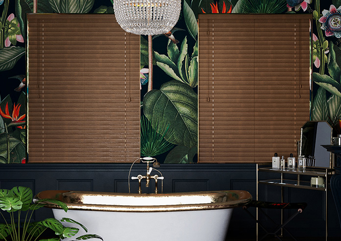 Kalmar, Spanish Cedar - Motorised Venetian Blind - Image 5